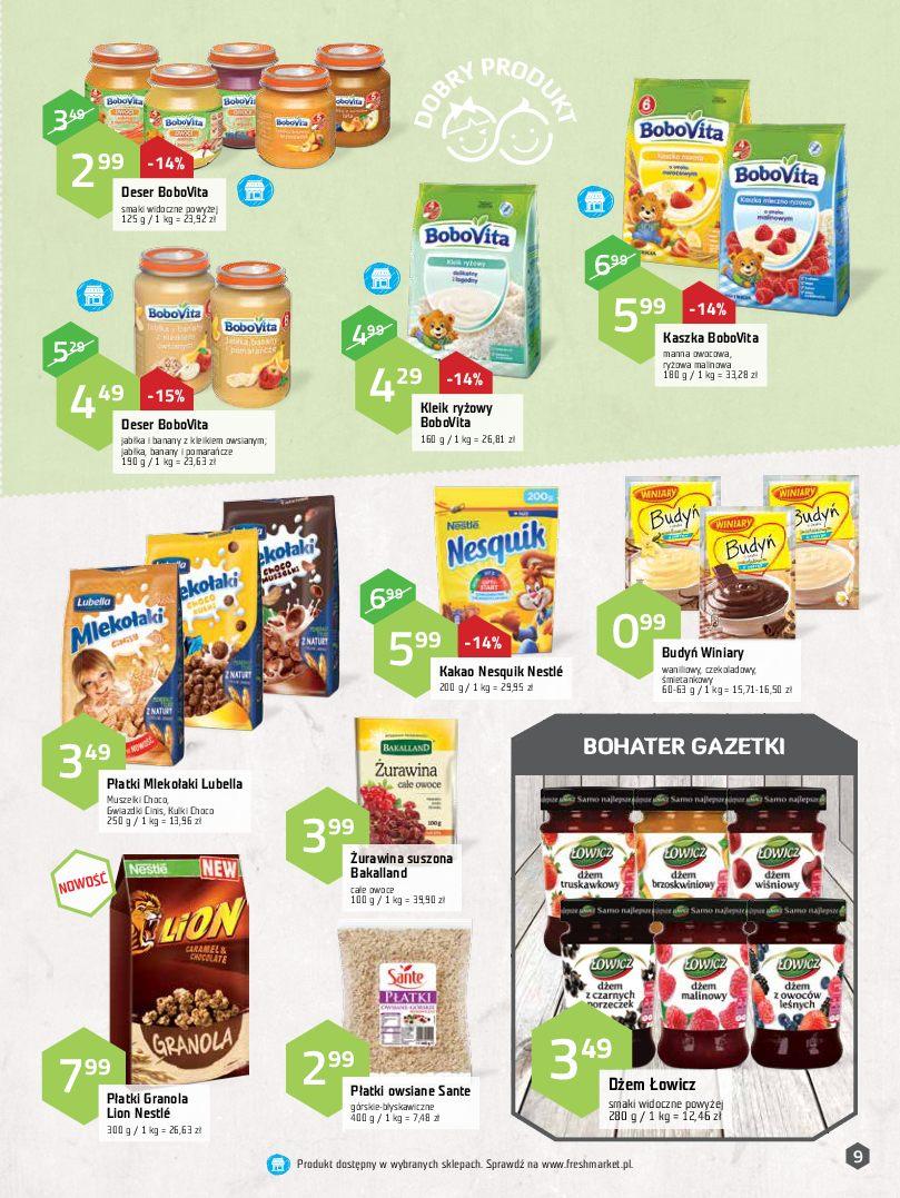 Gazetka promocyjna Freshmarket str. 9