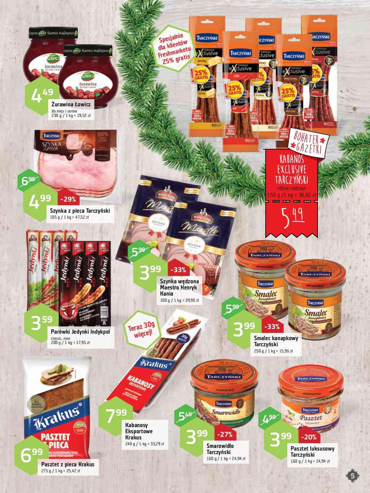 Gazetka promocyjna Freshmarket str. 5