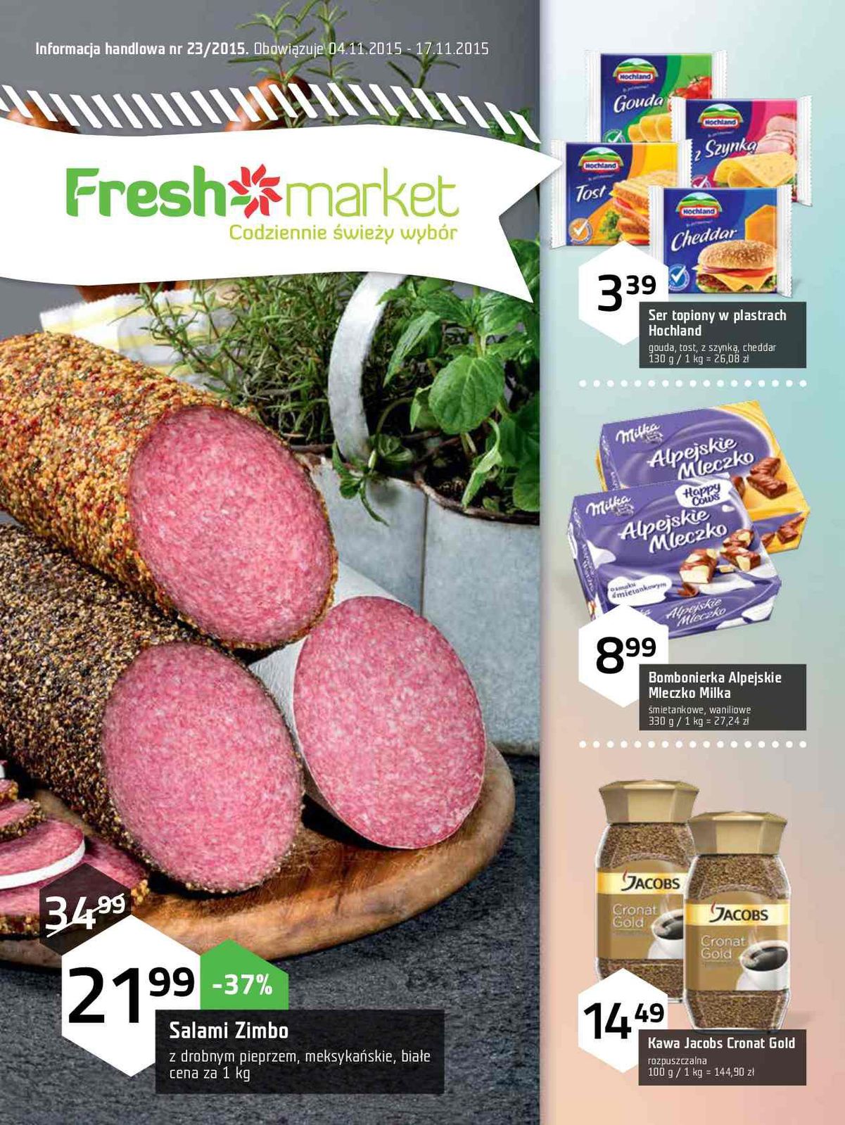 Gazetka promocyjna Freshmarket str. 1