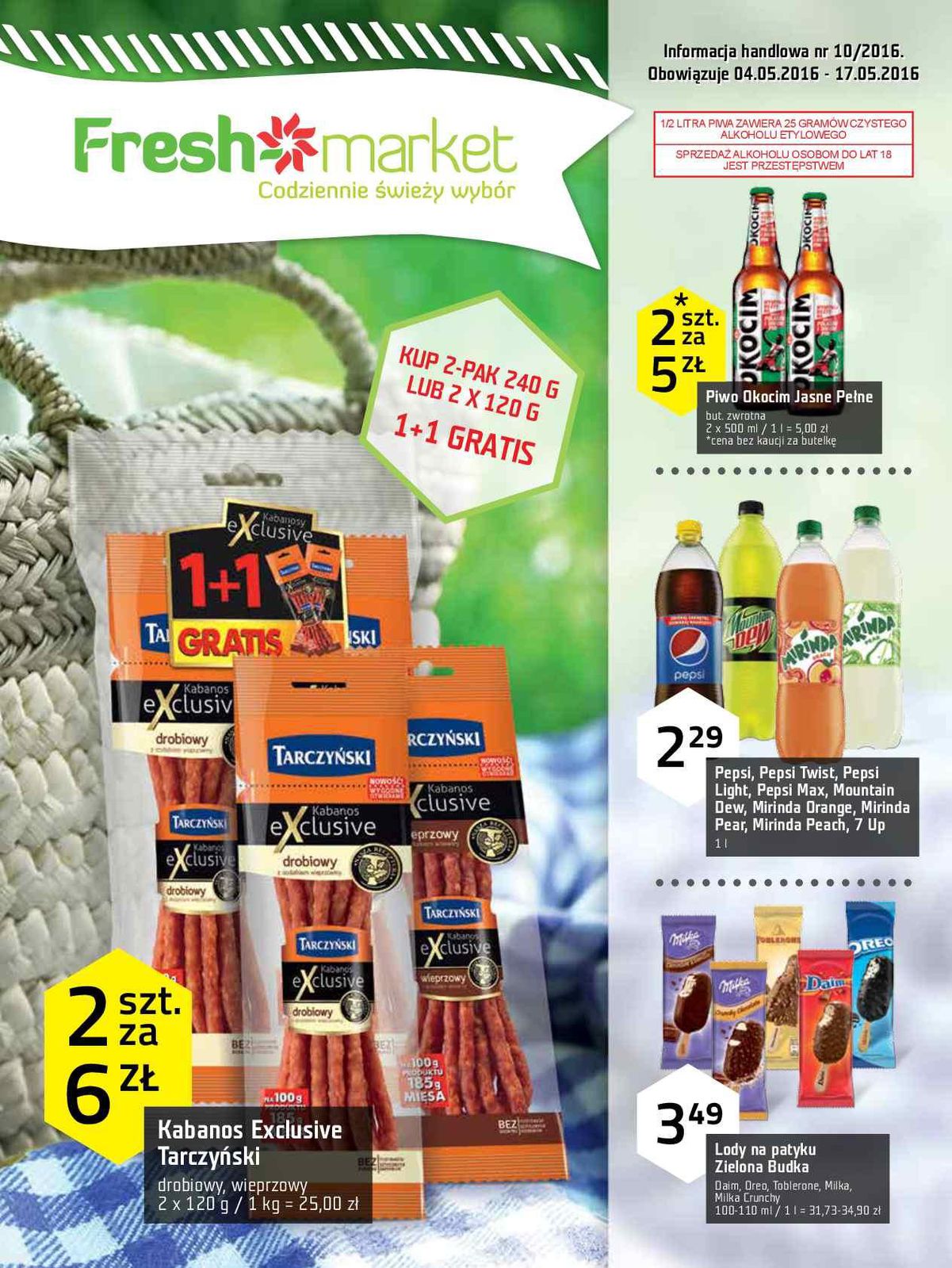 Gazetka promocyjna Freshmarket str. 1