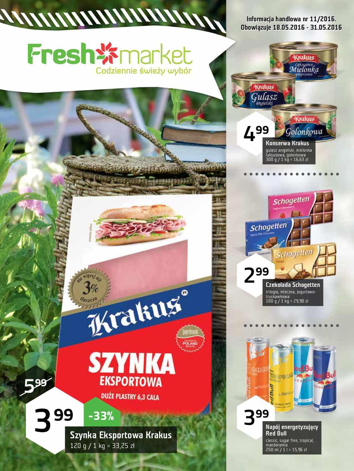 Gazetka promocyjna Freshmarket str. 1
