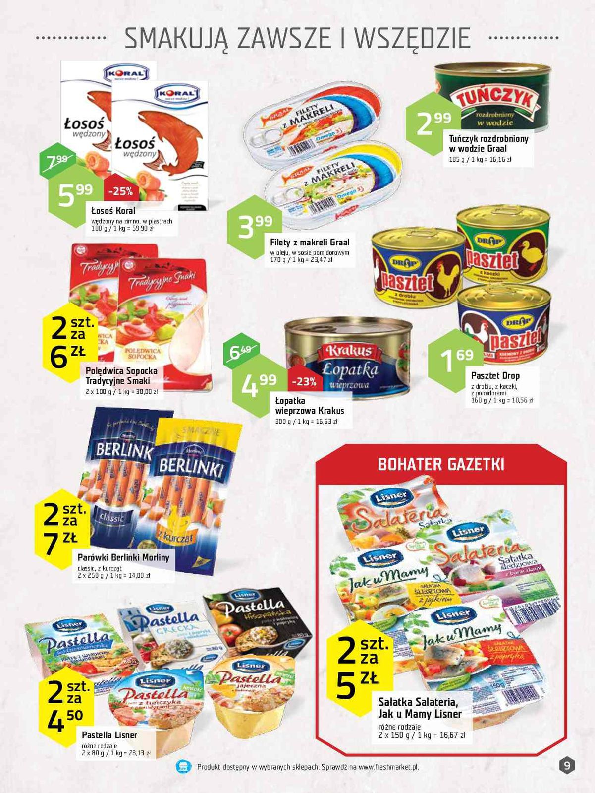 Gazetka promocyjna Freshmarket str. 9