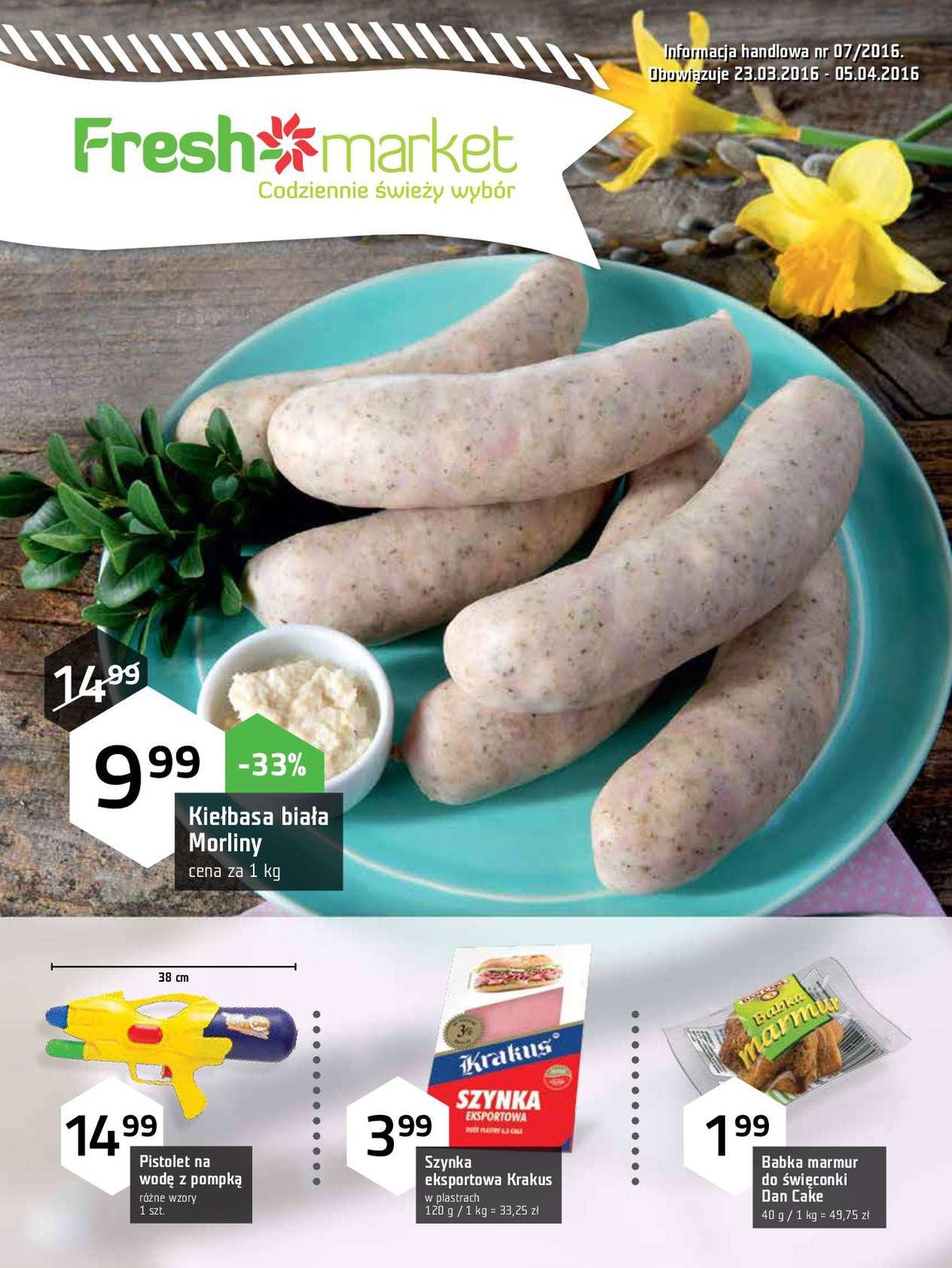 Gazetka promocyjna Freshmarket str. 1