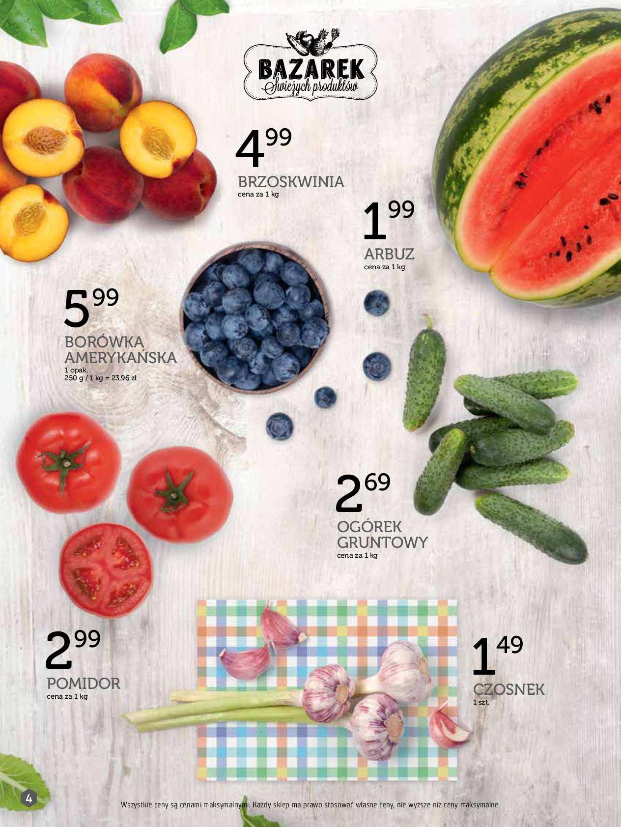 Gazetka promocyjna Freshmarket str. 4