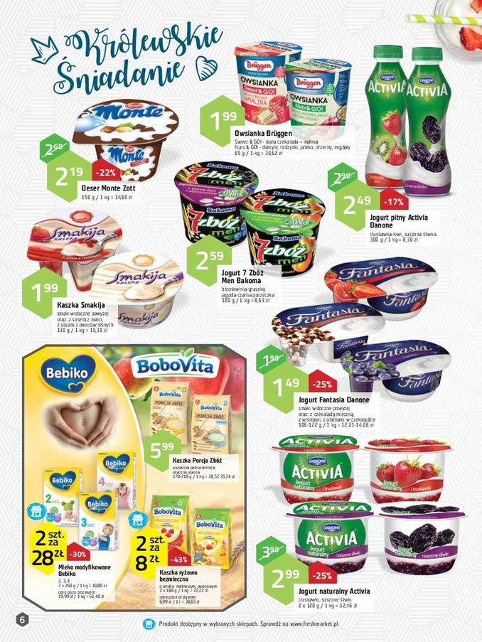 Gazetka promocyjna Freshmarket str. 6